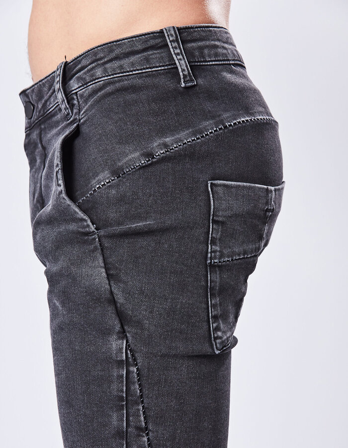 THOM KROM SLIM FIT STRETCH JEAN - GREY