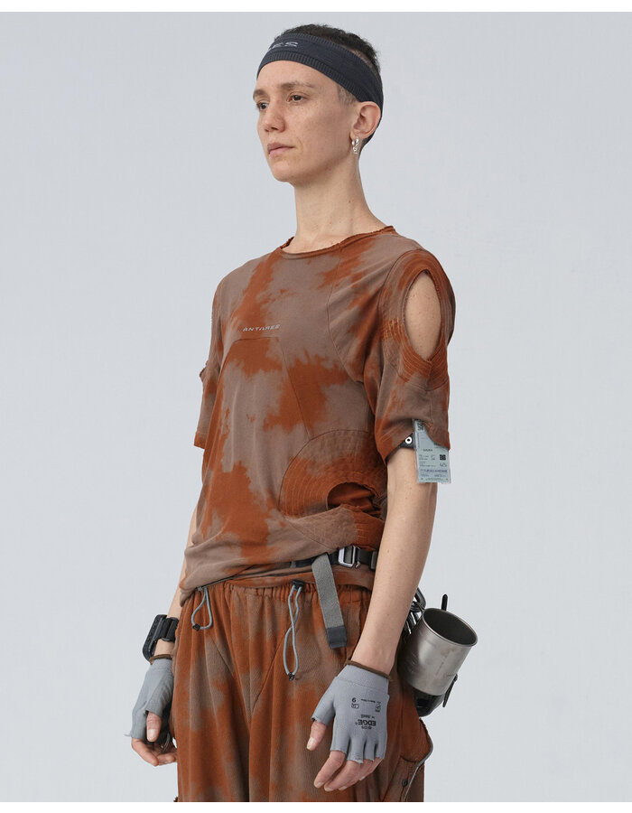 HAMCUS ORBIT OPR / CONVERTIBLE TANK / TEE - AMBER BROWN