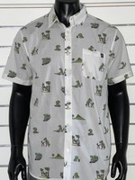 FREE YOUR MIND Kids Dino Button Up
