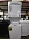 GE *GE GUD24ESSMWW  24 Inch White Laundry Center with 2.3 cu. ft. Washer and 4.4 cu. ft. 240-Volt Vented Electric Dryer