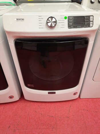Maytag *MED6630HW 7.3-cu ft Stackable Electric Dryer (White