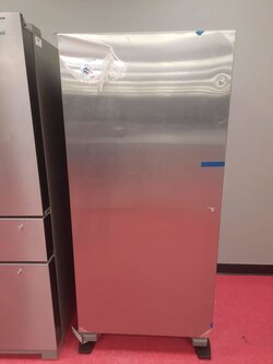 Whirlpool *WSZ57L18DM SideKick 17.7-cu ft Frost-free Upright Freezer (Monochromatic Stainless Steel)