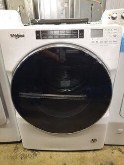 Whirlpool *WGD8620HW  7.4 cu. ft. 120-Volt White Stackable Gas Vented Dryer with Steam and Intuitive Touch Controls