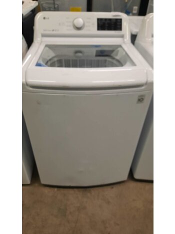 LG LG WT7100CW 4.5-cu ft High Efficiency Top-Load Washer (White