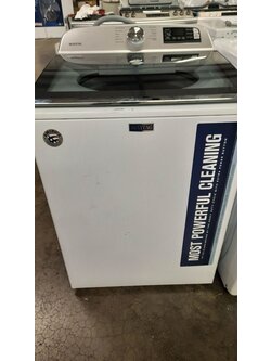 Maytag *MVW6230HW   Smart capable 4.7-cu ft High Efficiency Top-Load Washer (White)