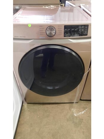 Samsung Samsung DVE45R6100C /AC 7.5 cu. ft. Champagne Electric Dryer with Steam
