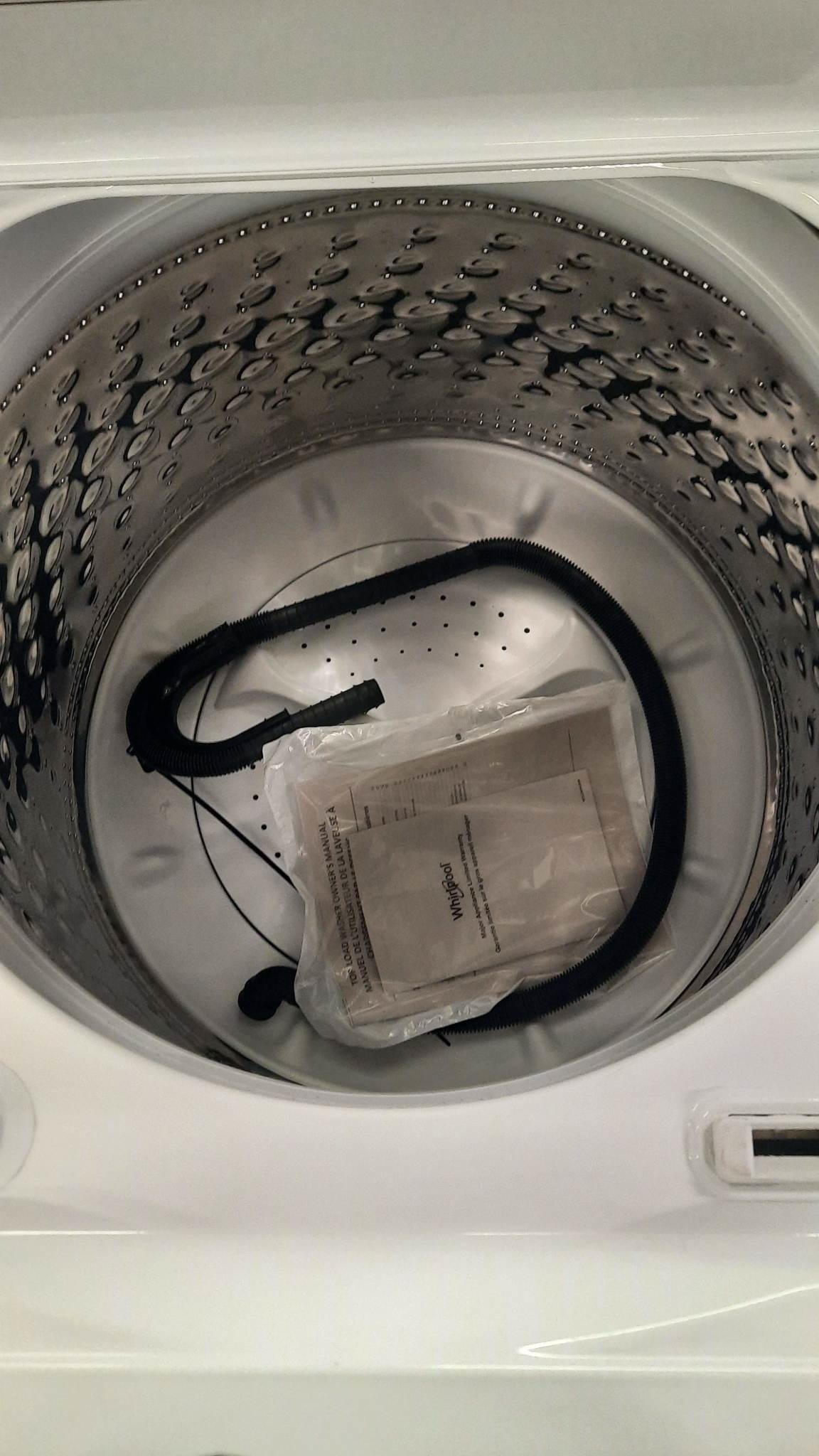 Whirlpool Whirlpool WTW5000DW3 Vertical Axis Washer w/Impeller - 4.3 CU FT, SS WASH BASKET, IMPELLER, DE