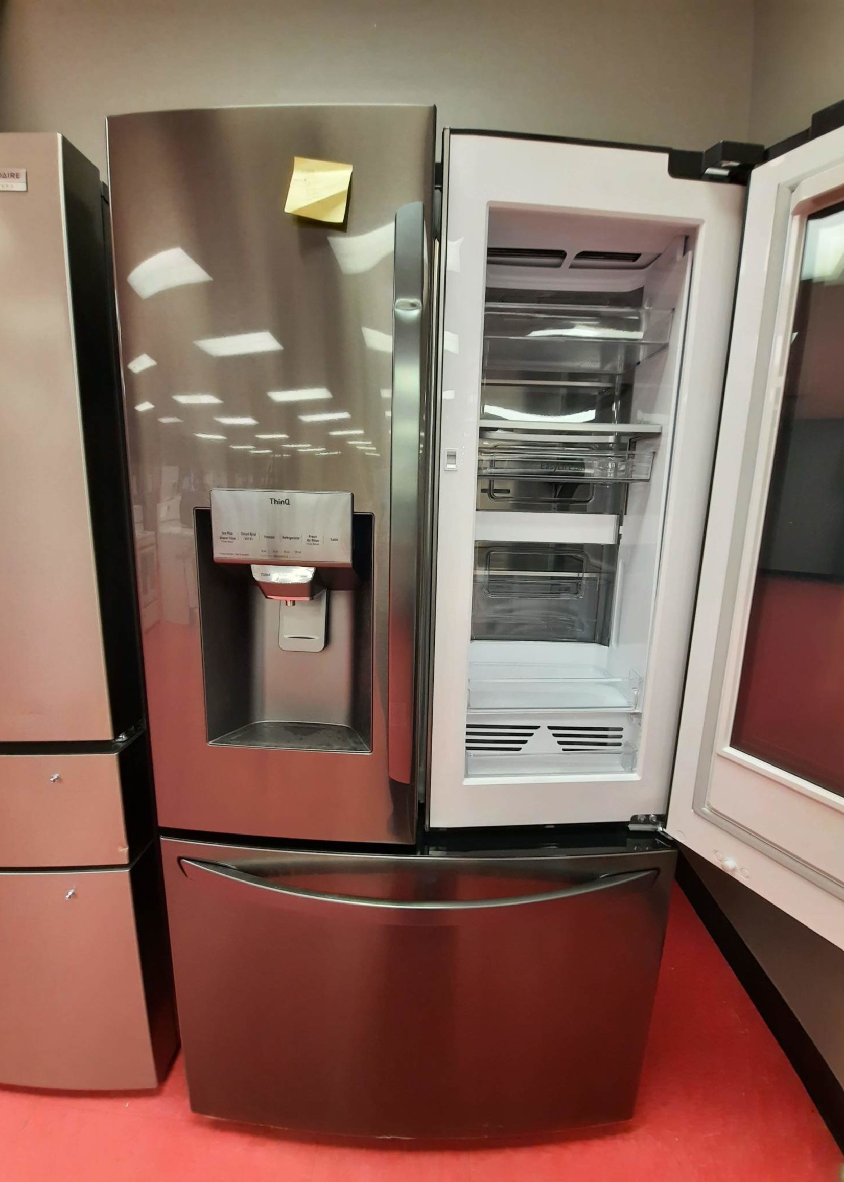 lg stainless steel french door fridge