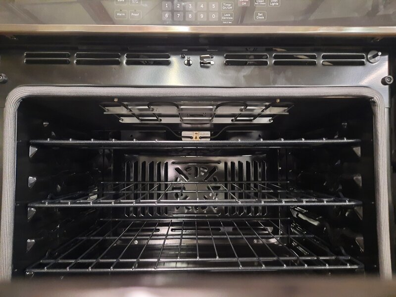 GE *JT5000BLTS Self-cleaning True Convection Single Electric Wall Oven (Black Stainless) (Common: 30 Inch; Actual 29.75-in)