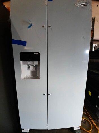 Whirlpool Whirlpool WRS325SDHW No Frost Side - Free Standing Refr Frez - 25 CU FT, 36 INCH WIDTH, LED LIGHTING, D