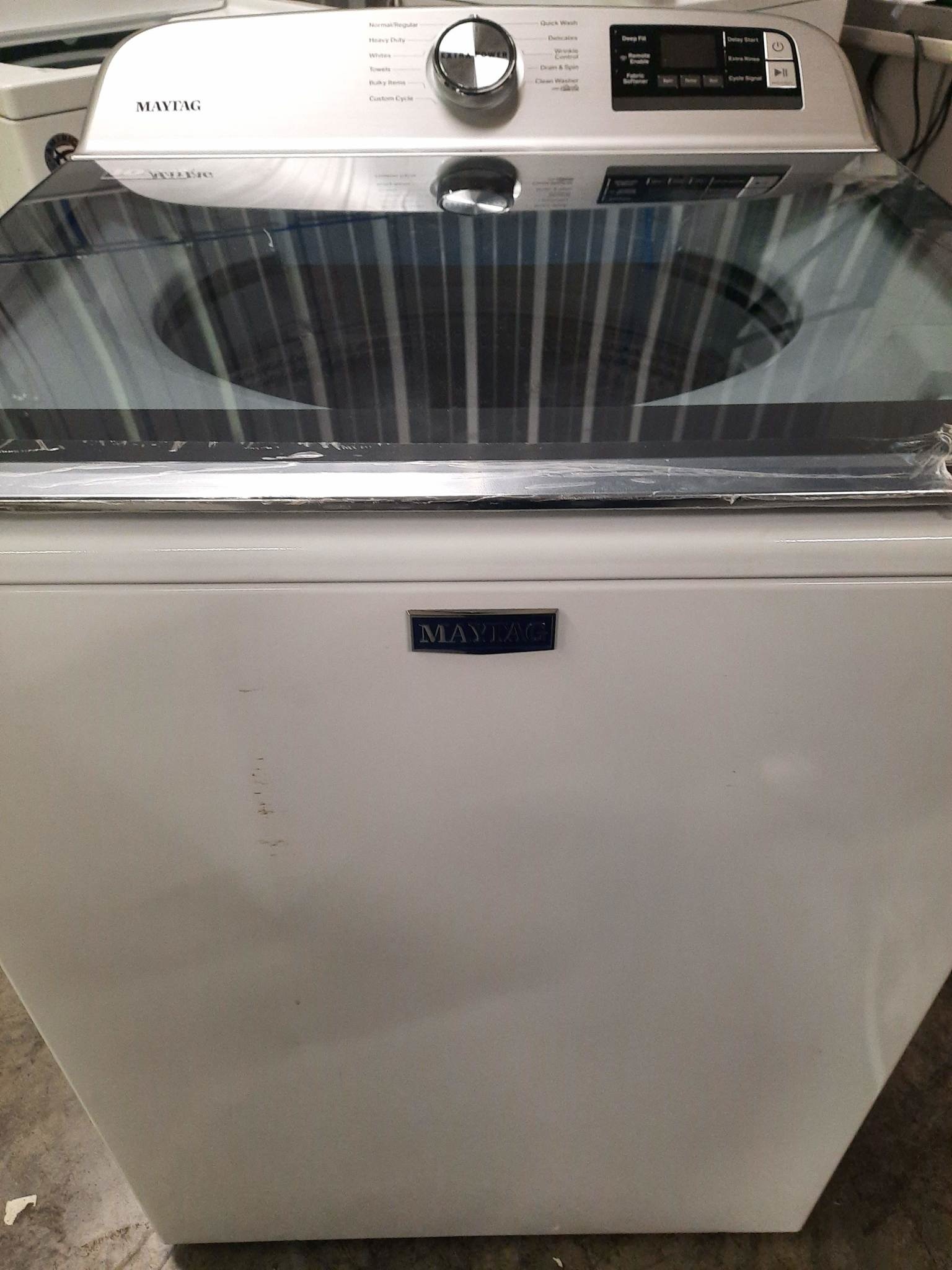 Maytag Maytag MVW6230HW 4.7-cu ft High Efficiency Top-Load Washer