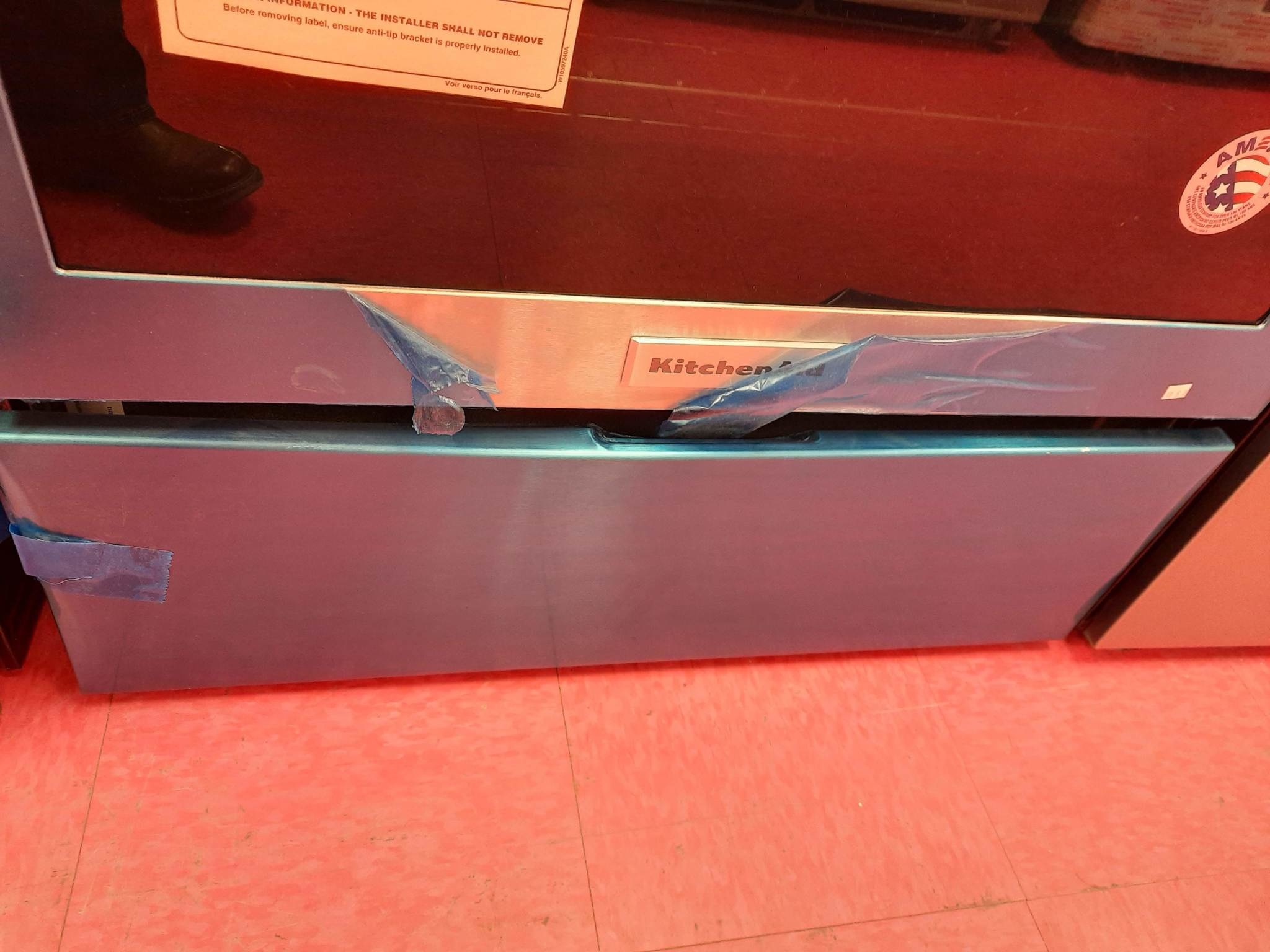 Kitchenaid *KFEG500ESS 6.4 cu. ft. 5 Burner Electric Freestanding Range with Self-Cleaning Convection Oven in Stainless Steel