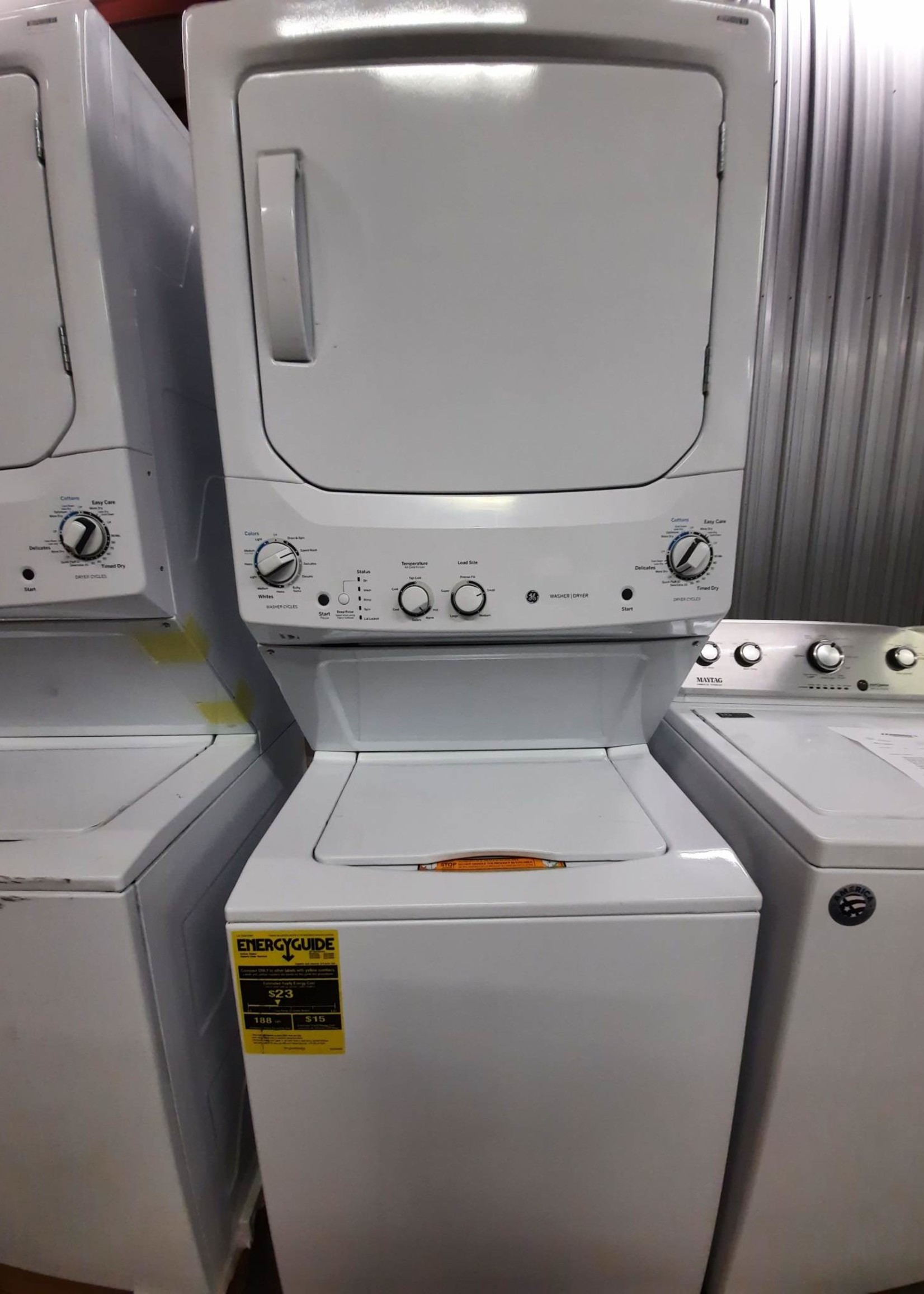 ge 27 stackable washer dryer