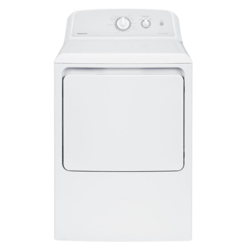 Hotpoint **Hotpoint HTX24EASKWS   6.2 cu. ft. 240-Volt White Electric Vented Dryer