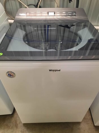 Whirlpool Whirlpool WTW5105HW 4.7 cu. ft. White Top Load Washing Machine with Built-in Water Faucet and Stain Brush