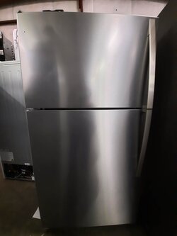 Whirlpool *WRT311FZDZ   20.5 cu. ft. Top Freezer Refrigerator in Fingerprint resistant Stainless Steel
