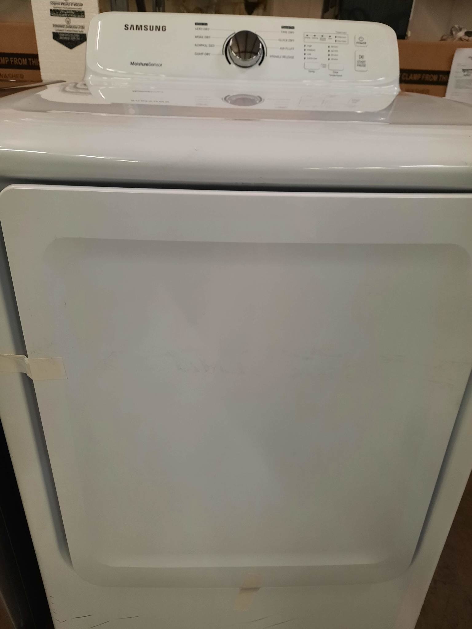 Samsung Samsung DV40J3000EW /A2  7.2-cu ft Electric Dryer (White)