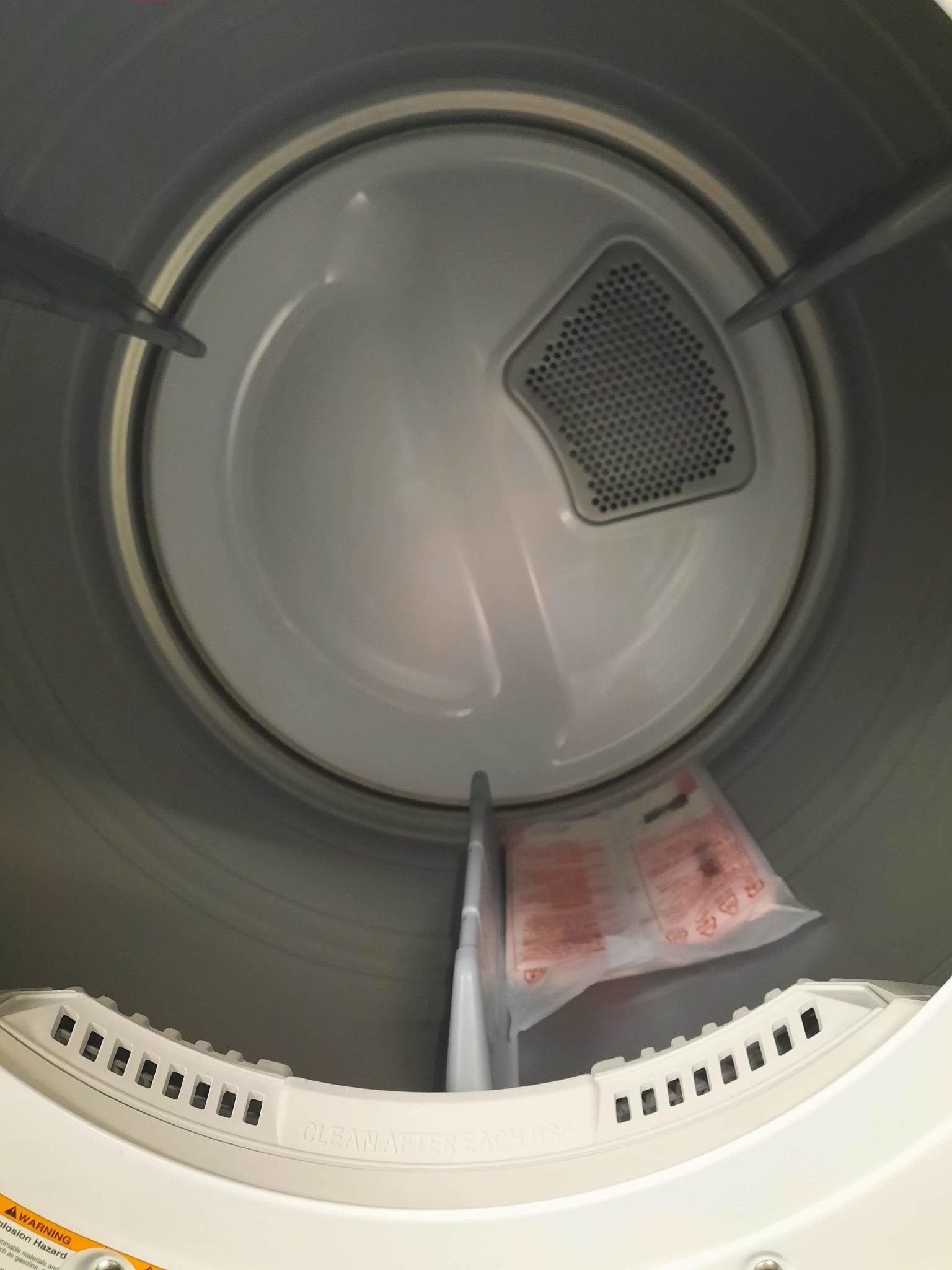 LG LG DLE3400W  with Pedestal!   7.4 cu. ft. Smart White Electric Vented Dryer with Sensor Dry