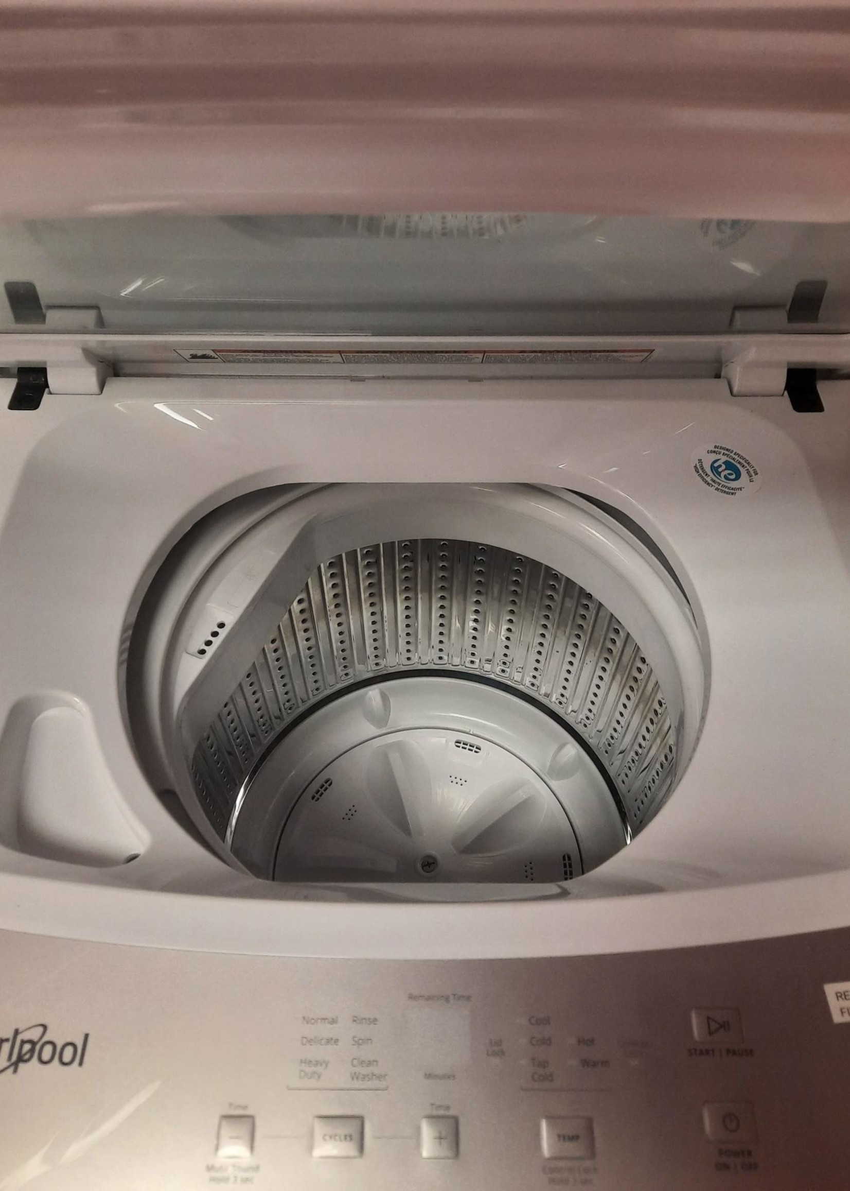 whirlpool stackable washer and dryer cleaning