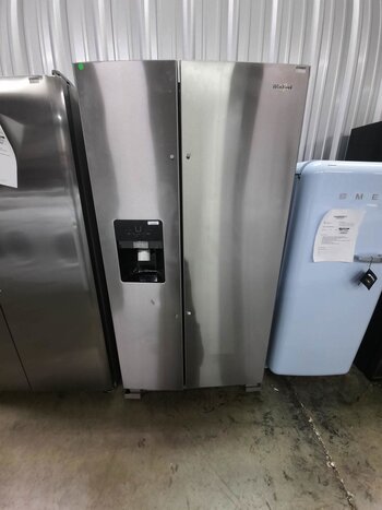 Whirlpool Whirlpool WRS555SIHZ 24.5-cu ft Side-by-Side Refrigerator with Ice Maker (Fingerprint Resistant Stainless Steel)