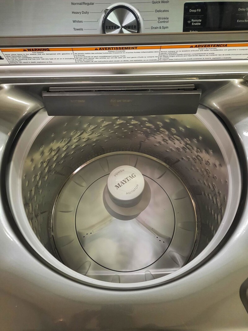 Maytag *MVW6230HC  4.7 cu. ft. Smart Capable Metallic Slate Top Load Washing Machine with Extra Power Button and Deep Fill Option