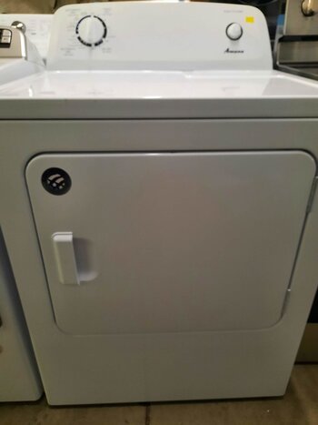 Amana *Amana NED4655EW AMANA 6.5-cu ft Electric Dryer (White)