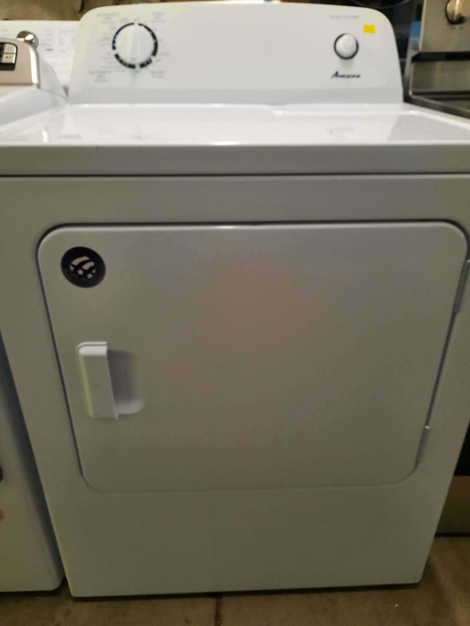 Amana *Amana NED4655EW 6.5 Cu. Ft. Electric Dryer with Automatic Dryness Control - White