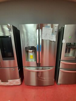 LG LG LFXS28968S 27.9 cu. ft. French Door Smart Refrigerator with Wi-Fi Enabled in Stainless Steel