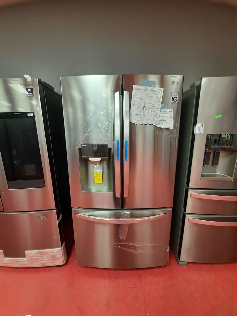 LG LG LFXS28968S 27.9 cu. ft. French Door Smart Refrigerator with Wi-Fi Enabled in Stainless Steel
