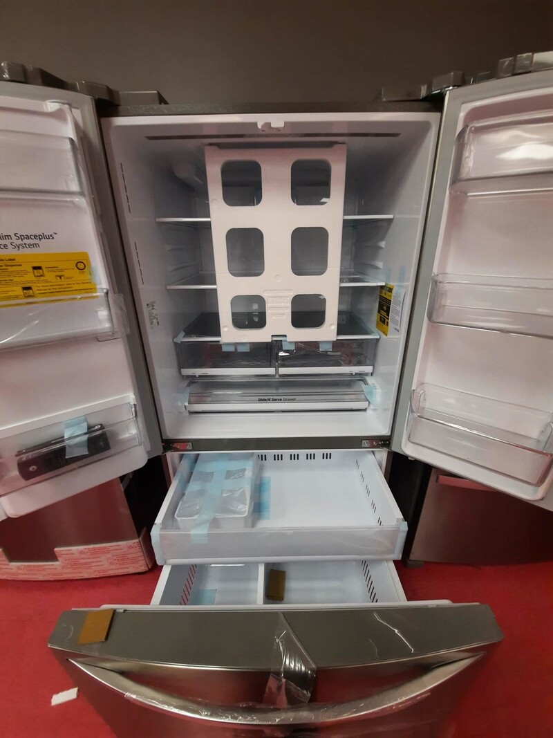 LG LG LFXS28968S 27.9 cu. ft. French Door Smart Refrigerator with Wi-Fi Enabled in Stainless Steel