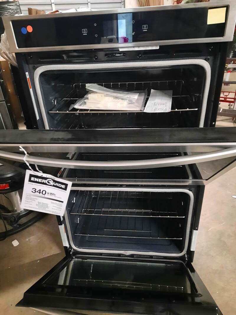 Whirlpool *Whirlpool WOD51EC0HS 30 in. Smart Double Electric Wall Oven with Touchscreen in Stainless Steel