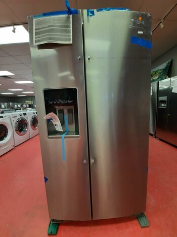 Whirlpool Whirlpool WRS571CIHZ 21 cu. ft. Side By Side Refrigerator in Fingerprint Resistant Stainless Steel, Counter Depth