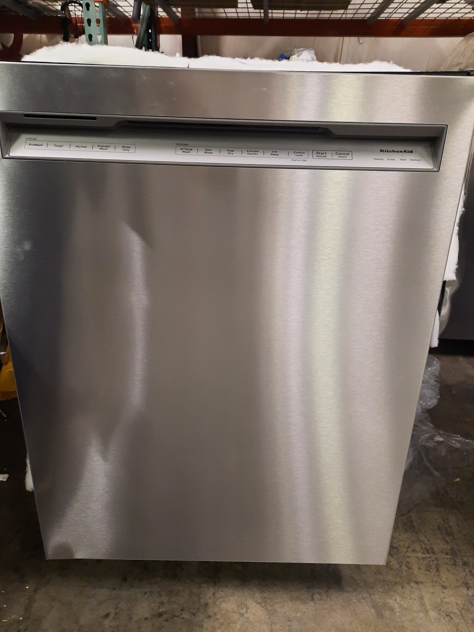 Kitchenaid KDFM404KPS 44-Decibel Front Control 24-in Built-In