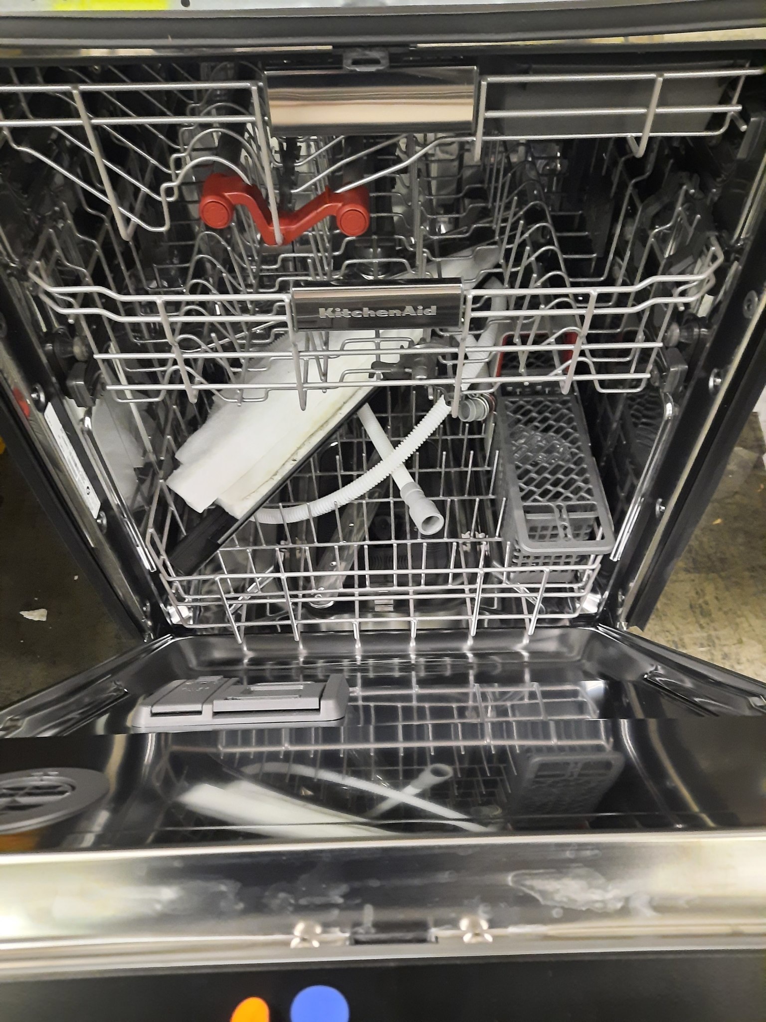 Kitchenaid KDFM404KPS 44-Decibel Front Control 24-in Built-In