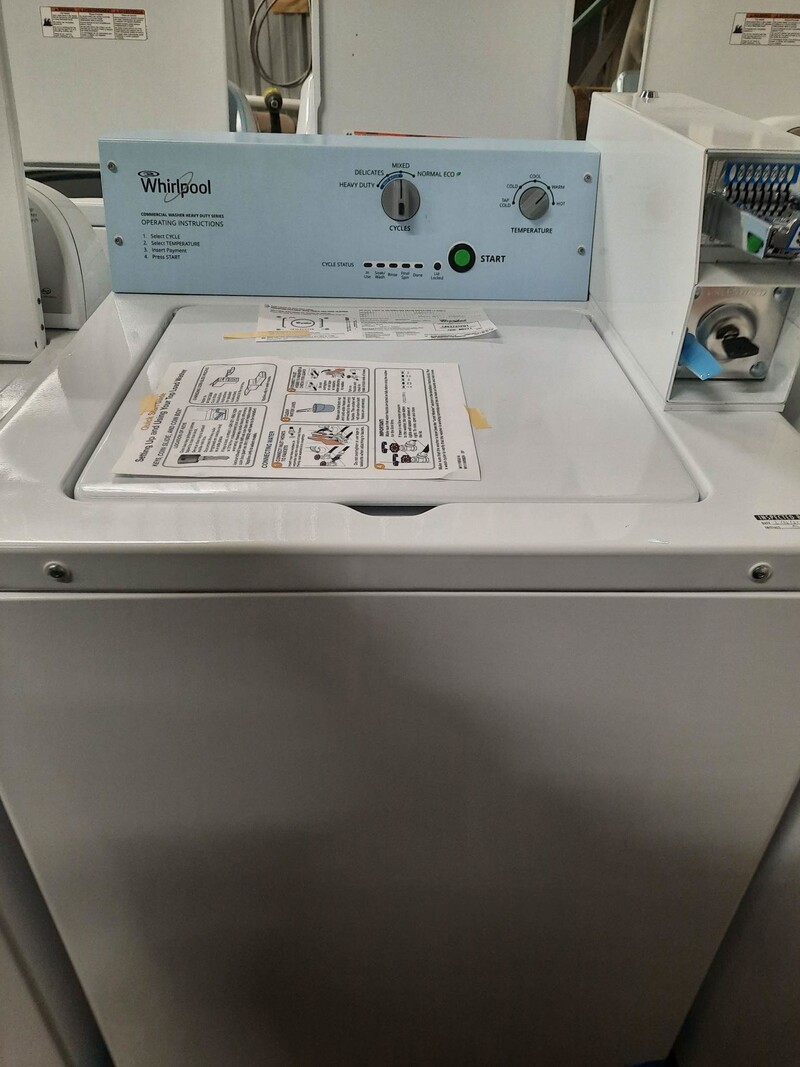 Whirlpool *CAE2745FQ  3.3 Cu. Ft. 4-Cycle Top-Loading Commercial Washer