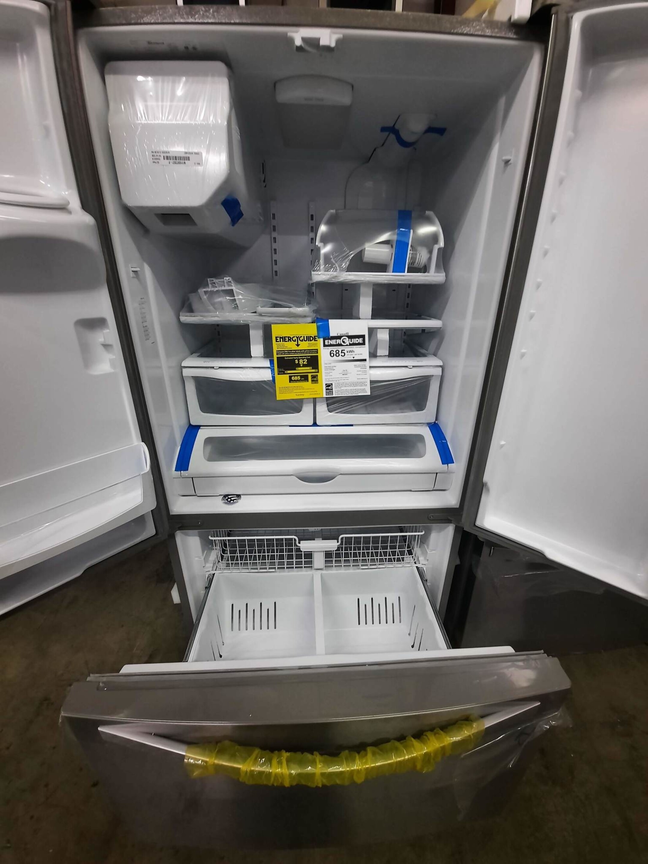 Whirlpool *Whirlpool WRF555SDFZ 25 cu. ft. French Door Refrigerator in FingerprintResistant