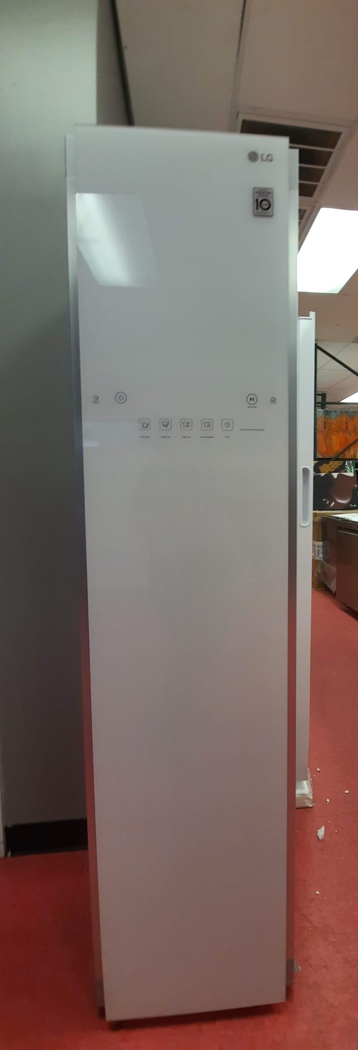 LG LG  S3WFBN   Styler Smart Home Steam Clothing Care System with Wi-Fi Enabled, Asthma and Allergy Friendly Sanitizer in White