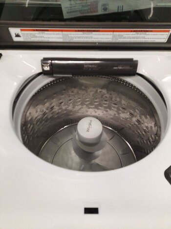 Whirlpool Whirlpool WTW5105HW   4.7 cu. ft. White Top Load Washing Machine with Built-in Water Faucet and Stain Brush