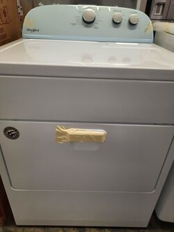 Whirlpool *WED4950HW   7.0 cu. ft. 240-Volt White Electric Vented Dryer with AUTODRY Drying System