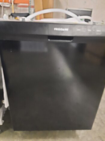 Frigidaire *FFCD2413UB 24 in. Built-In Front Control Tall Tub Dishwasher in Black, 60 dBA