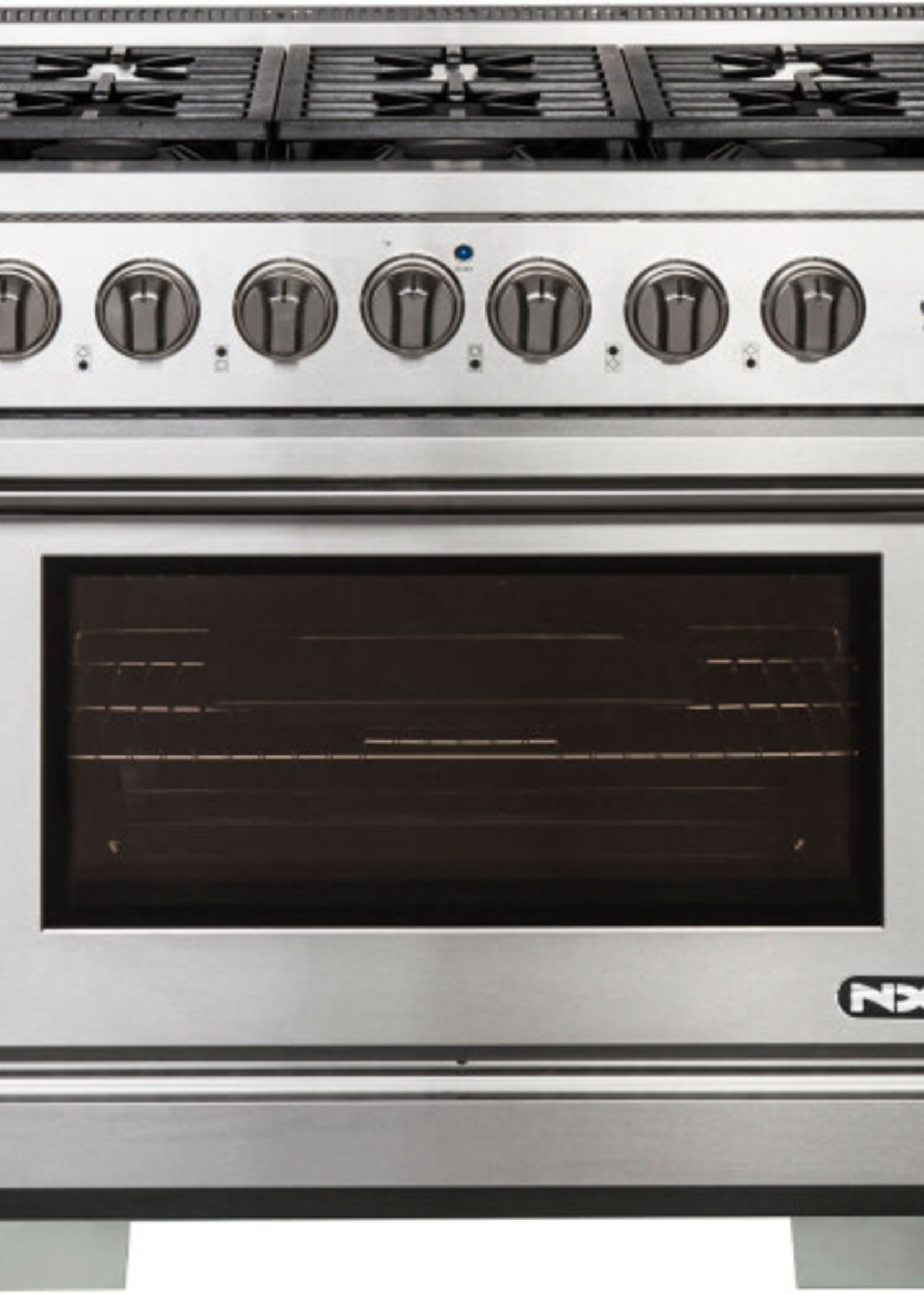 NXR **NXR  AKD3605  36" / 5.5 CF Culinary Series Dual Fuel Range, 6 Burners, Manual Clean Oven - Stainless