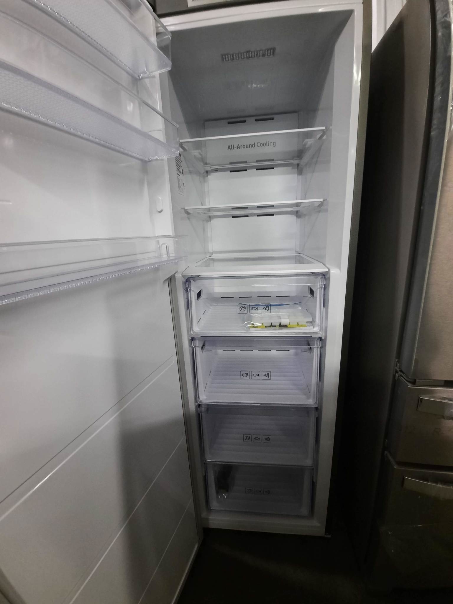 Samsung *RZ11M7074SA   11.4 cu. ft. Capacity Convertible Upright Freezer - Stainless Look