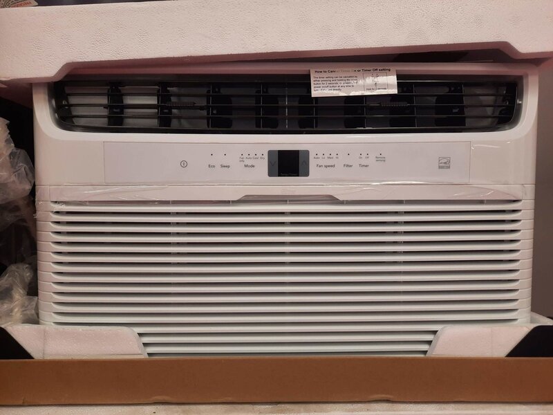 Frigidaire *FFTA123WA2  12000 BTU Built-In Wall Air Conditioner – For Rooms up to 550 sf,  Sleeve required for install,    Energy Star - 208/230V