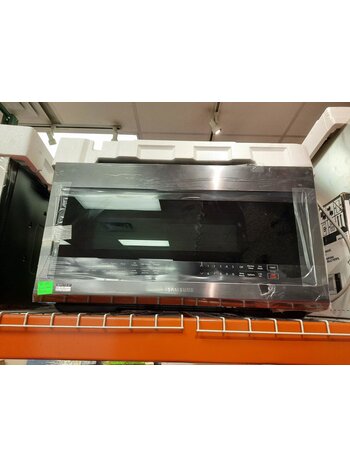 Samsung Samsung ME21M706BAG  2.1-cu ft Over-the-Range Microwave with Sensor Cooking (Fingerprint Resistant Black Stainless Steel)