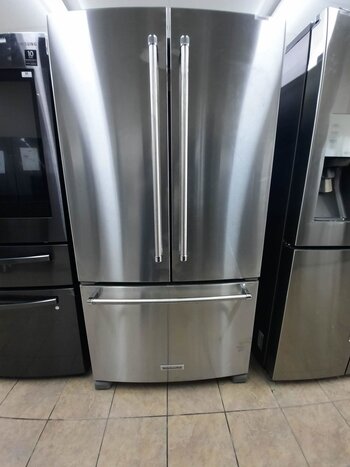 Kitchenaid *KRFC300ESS  20 cu. ft. French Door Refrigerator in Stainless Steel, Counter Depth