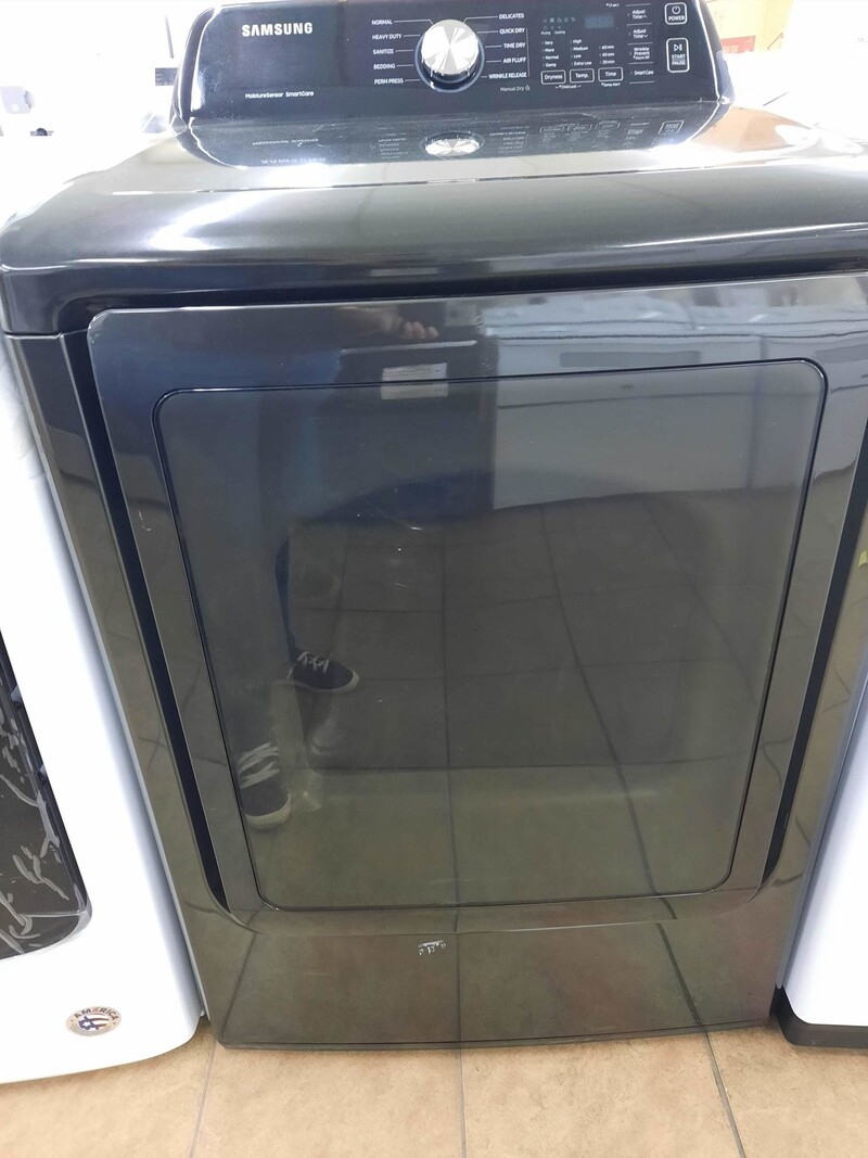 Samsung *DVE45T3400V  7.4-cu ft Electric Dryer (Brushed Black)