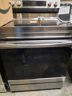 Samsung *NE63A6511SS   6.3 cu. ft. Smart Wi-Fi Enabled Convection Electric Freestanding Range with No Preheat AirFry in Stainless Steel