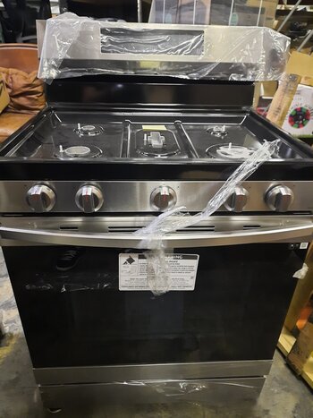 Samsung *NX60A6511SS   6.0 cu. ft. Freestanding Gas Range with WiFi, No-Preheat Air Fry & Convection - Fingerprint Resistant Stainless Steel