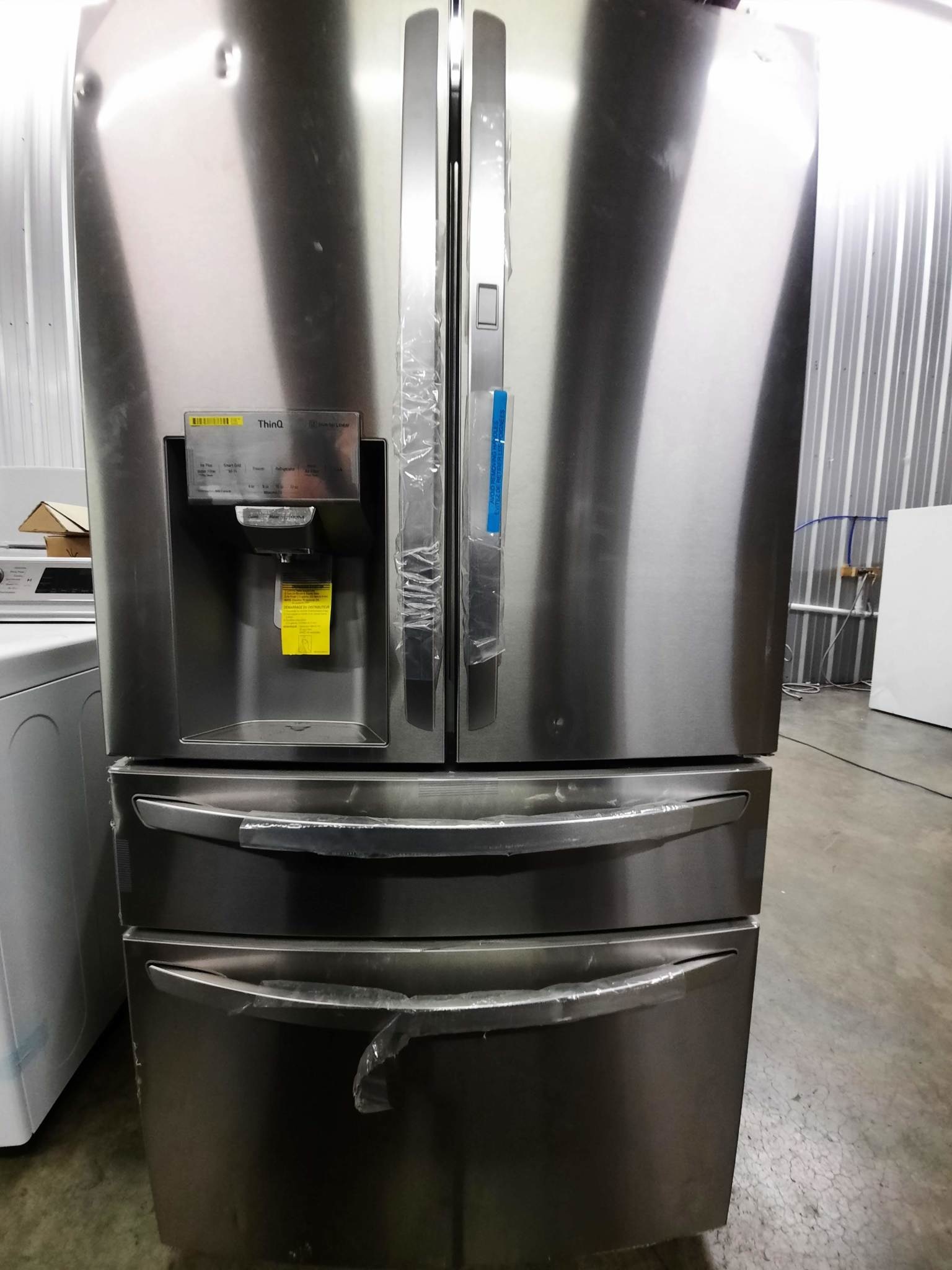 LG *LRMDS3006S   29.5 cu.ft. Smart French Door, Door-In-Door Full Convert with Craft Ice Refrigerator in PrintProof Stainless Steel