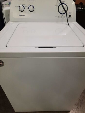 Amana *NTW4516FW 3.5-cu ft Agitator Top-Load Washer (White)